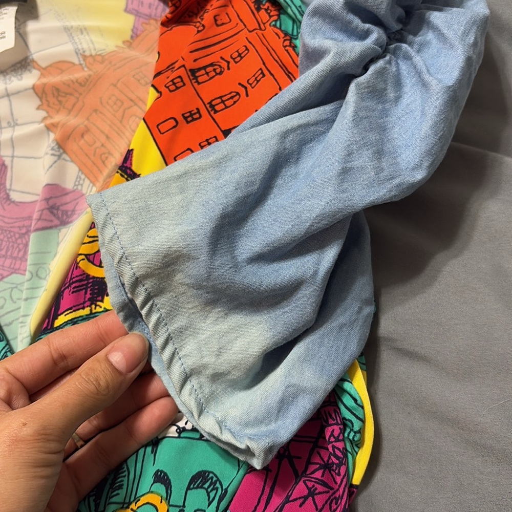 Day G Colorful Patterned Bodysuit - Picture 2 of 6